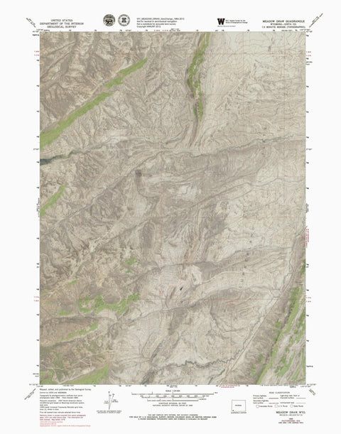 WY-MEADOW DRAW: GeoChange 1964-2012 Preview 1