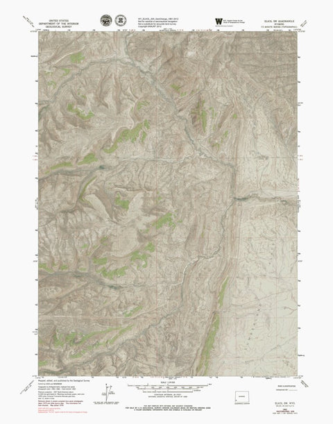 WY-ELKOL SW: GeoChange 1961-2012 Preview 1