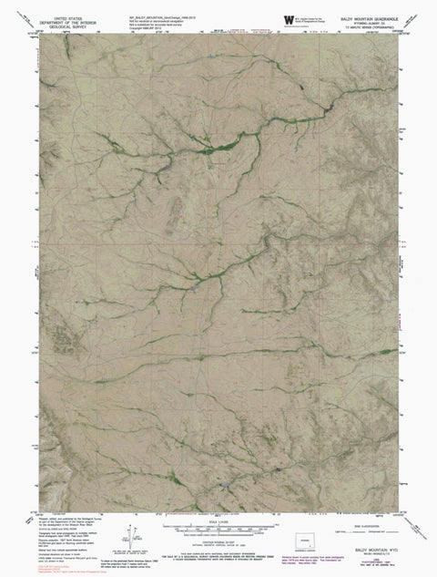 WY-BALDY MOUNTAIN: GeoChange 1949-2012 Preview 1