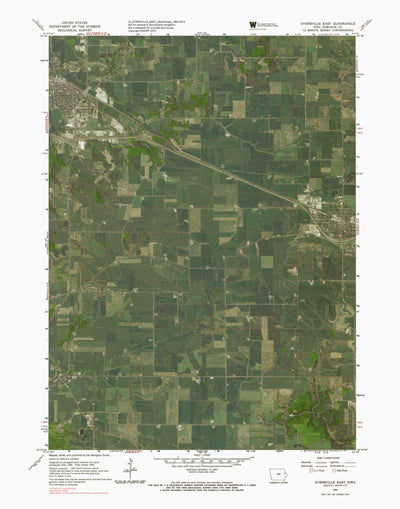 IA-DYERSVILLE EAST: GeoChange 1964-2013 Preview 1