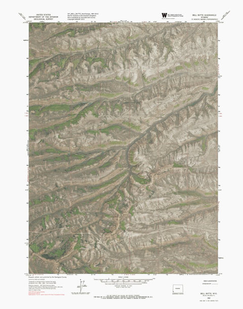 WY-BELL BUTTE: GeoChange 1961-2012 Preview 1