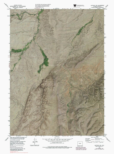WY-NATWICK SW: GeoChange 1949-2012 Preview 1
