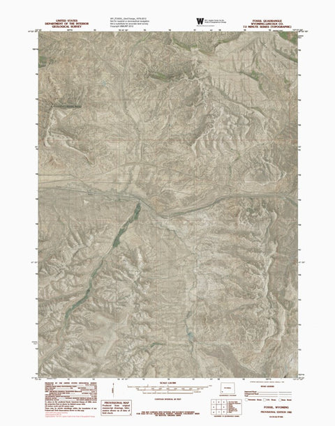 WY-FOSSIL: GeoChange 1978-2012 Preview 1