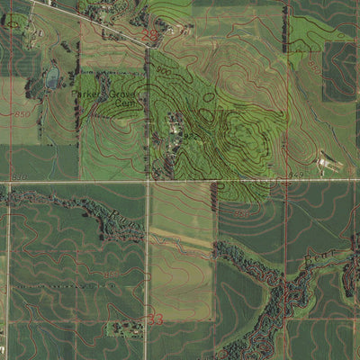 IA-CENTER POINT SW: GeoChange 1965-2013 Preview 3