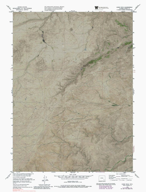 WY-GUIDE ROCK: GeoChange 1955-2012 Preview 1