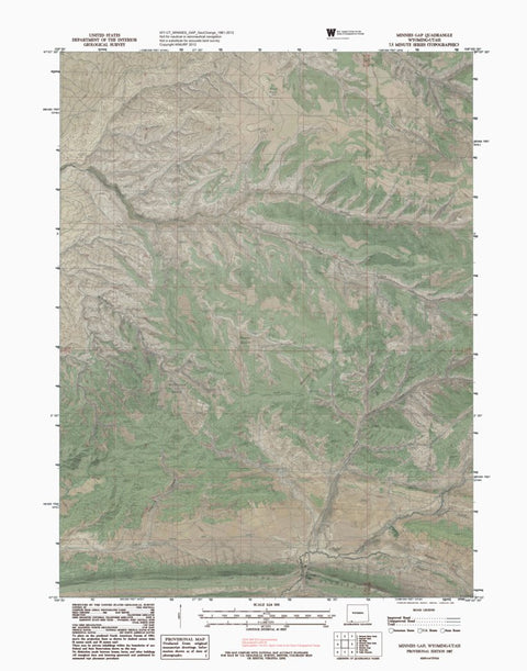 WY-UT-MINNIES GAP: GeoChange 1981-2012 Preview 1