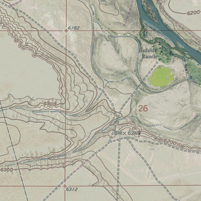WY-STEVENS FLAT: GeoChange 1956-2012 Preview 2