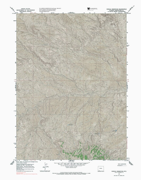 WY-NEEDLE RESERVOIR: GeoChange 1963-2012 Preview 1