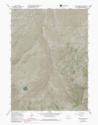 WY-REED RESERVOIR: GeoChange 1963-2012 Preview 1