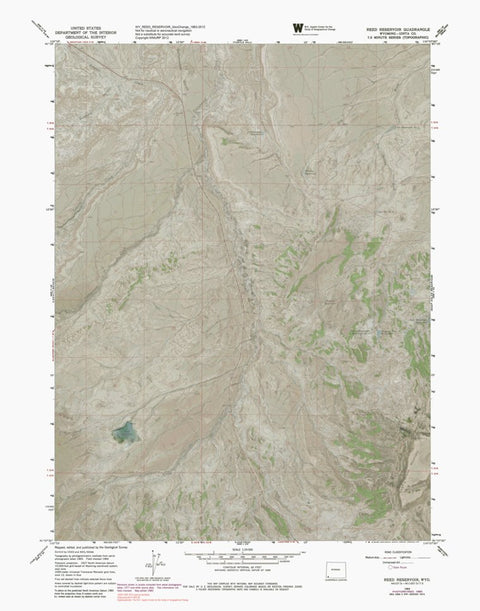 WY-REED RESERVOIR: GeoChange 1963-2012 Preview 1