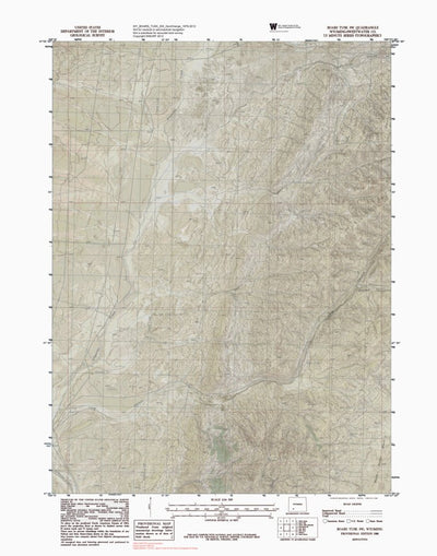 WY-BOARS TUSK SW: GeoChange 1979-2012 Preview 1