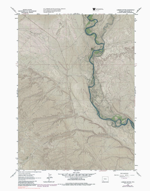 WY-LOMBARD BUTTES: GeoChange 1962-2012 Preview 1