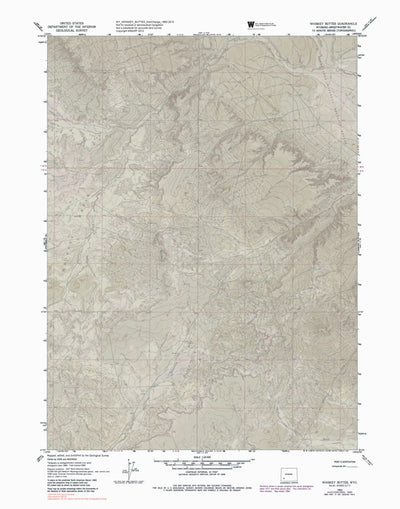 WY-WHISKEY BUTTES: GeoChange 1962-2012 Preview 1