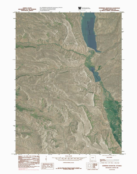 WY-KEMMERER RESERVOIR: GeoChange 1978-2012 Preview 1