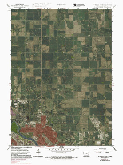 IA-WATERLOO NORTH: GeoChange 1958-2013 Preview 1