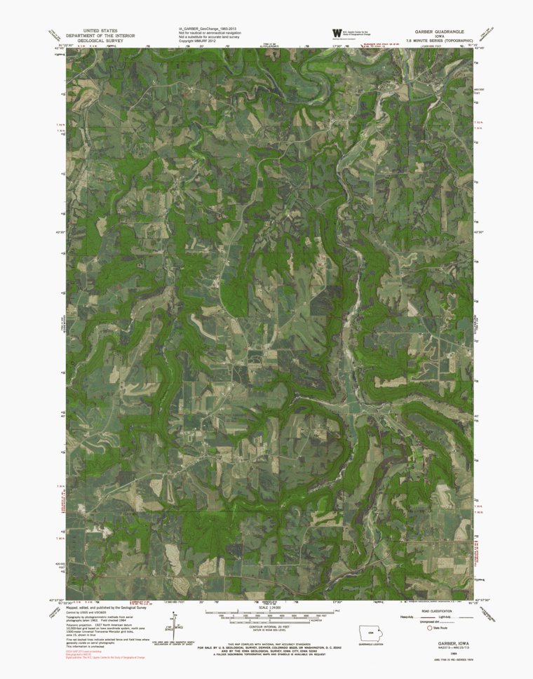 IA-GARBER: GeoChange 1963-2013 Map by Western Michigan University ...