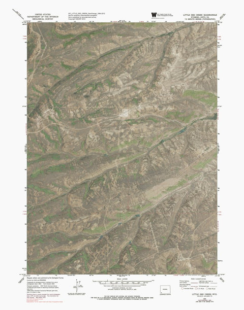 WY-LITTLE DEE CREEK: GeoChange 1964-2012 Preview 1