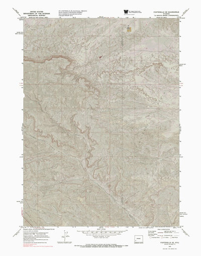 WY-FONTENELLE SE: GeoChange 1968-2012 Preview 1