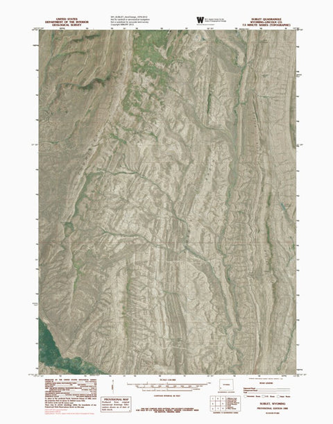 WY-SUBLET: GeoChange 1978-2012 Preview 1