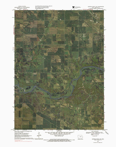 IA-CENTER POINT NW: GeoChange 1965-2013 Preview 1