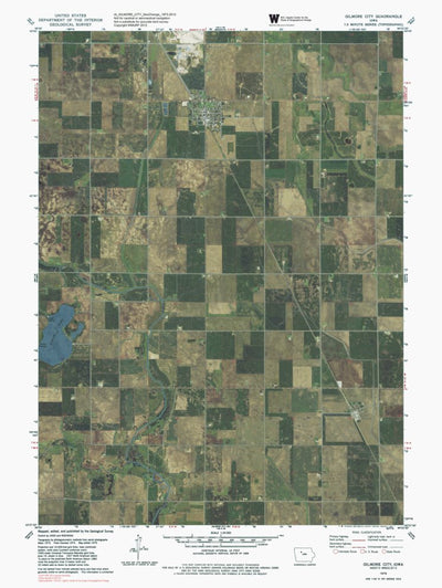 IA-GILMORE CITY: GeoChange 1973-2013 Preview 1