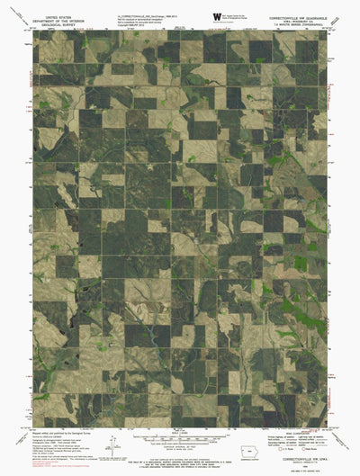 IA-CORRECTIONVILLE NW: GeoChange 1968-2013 Preview 1