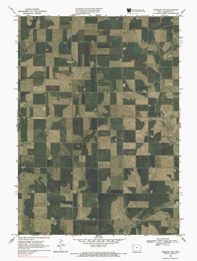 IA-KINGSLEY NW: GeoChange 1968-2013 Preview 1