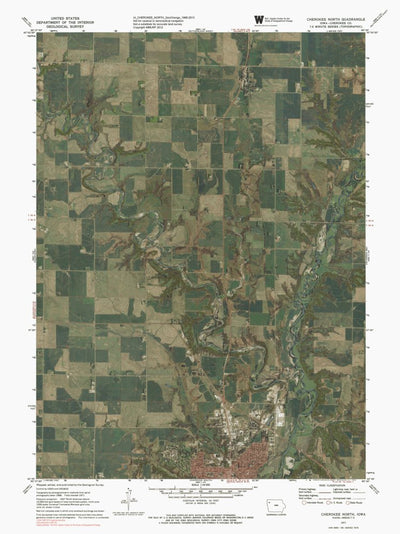 IA-CHEROKEE NORTH: GeoChange 1968-2013 Preview 1