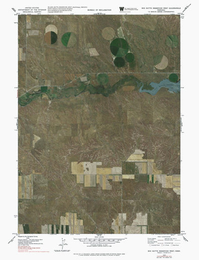 NE-BOX BUTTE RESERVOIR WEST: GeoChange 1946-2014 Preview 1