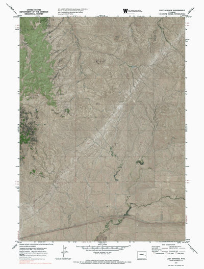 WY-LOST SPRINGS: GeoChange 1970-2014 Preview 1