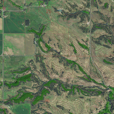 SD-HERRICK NW: GeoChange 1962-2014 Preview 2