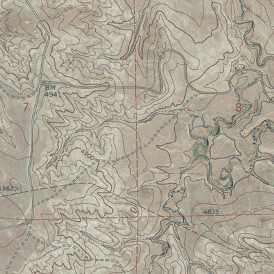 WY-LOST SPRINGS NW: GeoChange 1970-2014 Preview 2