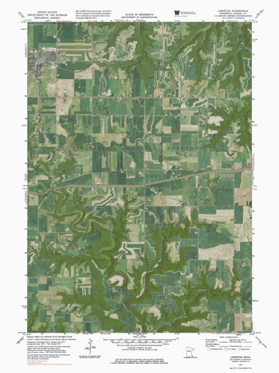 MN-LEWISTON: GeoChange 1974-2013 Preview 1