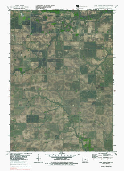 IA-LIME SPRINGS NW: GeoChange 1975-2013 Preview 1