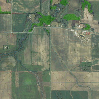 IA-LIME SPRINGS NW: GeoChange 1975-2013 Preview 3