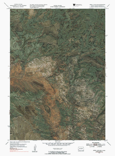 SD-JEWEL CAVE SE: GeoChange 1953-2014 Preview 1