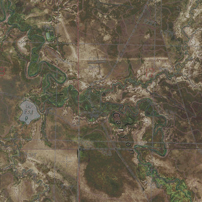 SD-HAY CANYON BUTTE: GeoChange 1974-2014 Preview 3