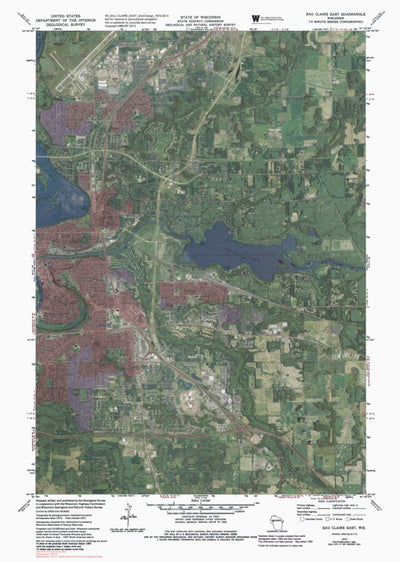 WI-EAU CLAIRE EAST: GeoChange 1972-2013 Preview 1