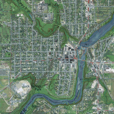 WI-BLACK RIVER FALLS: GeoChange 1966-2013 Preview 3