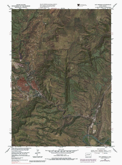 SD-HOT SPRINGS: GeoChange 1948-2014 Preview 1