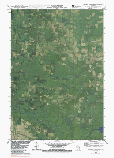 WI-LAKE EAU CLAIRE WEST: GeoChange 1976-2013 Preview 1