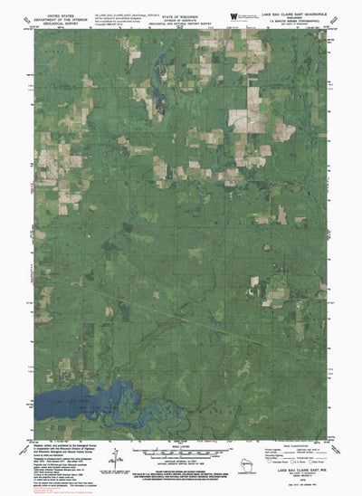 WI-LAKE EAU CLAIRE EAST: GeoChange 1976-2013 Preview 1