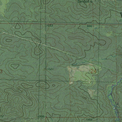 WI-LAKE EAU CLAIRE EAST: GeoChange 1976-2013 Preview 2