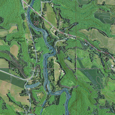 MN-ZUMBRO LAKE: GeoChange 1972-2013 Preview 3