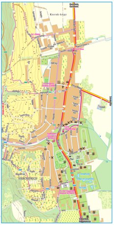 Zalakaros city map, várostérkép Preview 1