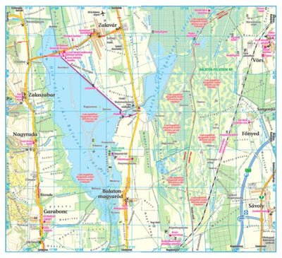 Kis-Balaton turistatérkép, tourist map Preview 1