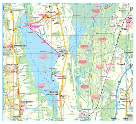 Kis-Balaton turistatérkép, tourist map Preview 1