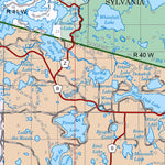 Ottawa NF Forest Visitor Map - East Preview 3
