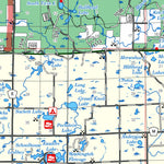 Chequamegon-Nicolet NF Forest Visitor Map - Medford/Park Falls RD South Preview 2
