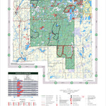 Chequamegon-Nicolet NF Forest Visitor Map - Medford/Park Falls RD North Preview 1